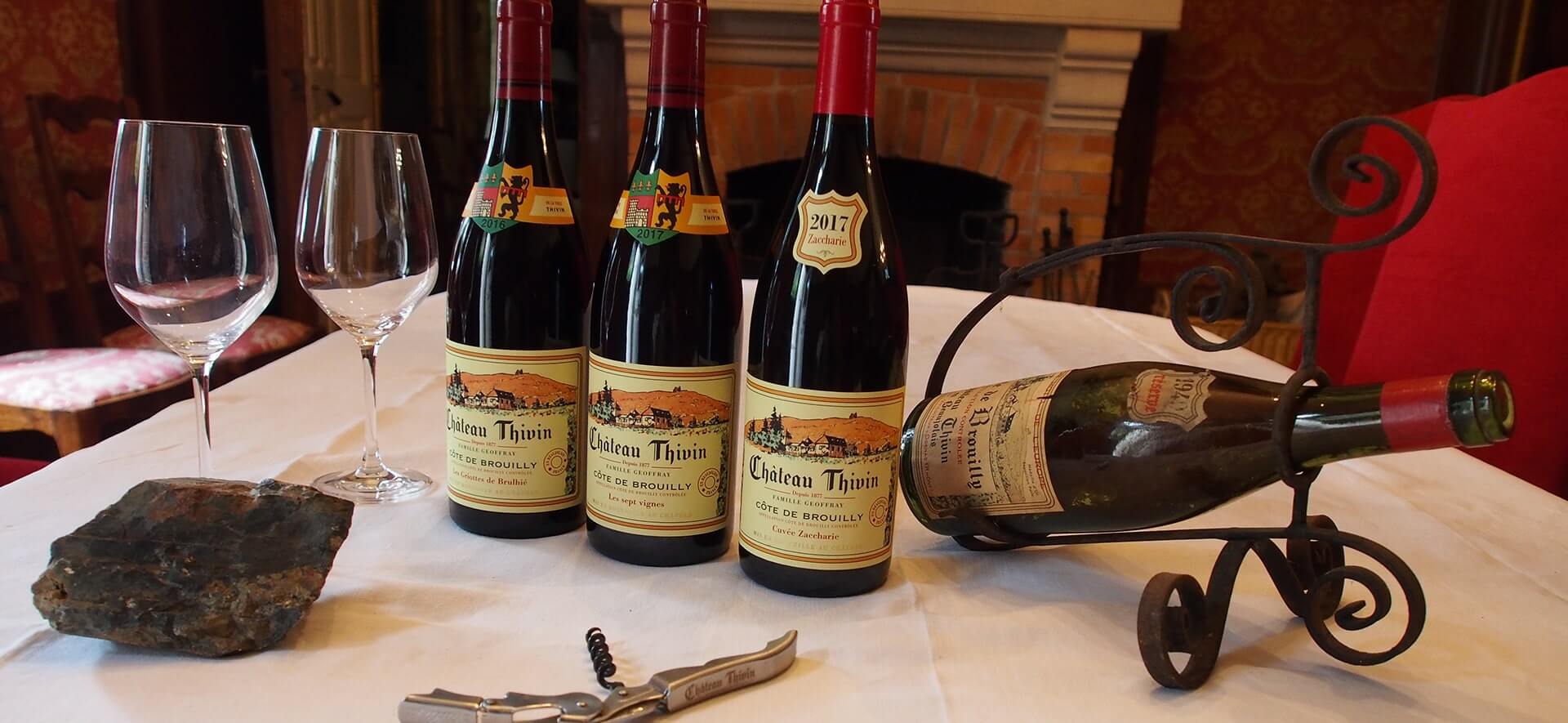 Issues des plus magnifiques vignobles du Beaujolais Nos vins