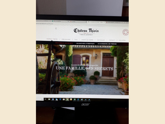 Le site internet de Château Thivin fait peau neuve!