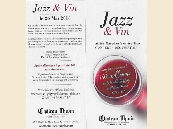 Soirée Jazz & Vin