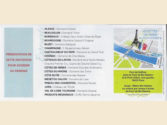 L'Escale des Grands Vins  4, 5 et 6 Décembre 2015 - Paris