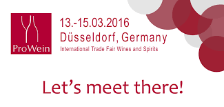 ProWein Düsseldorf   13 /14 /15 mars 2016  Düsseldorf