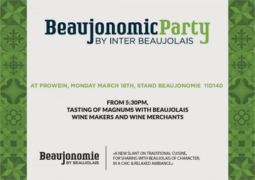 Beaujonomic Party  @ ProWein