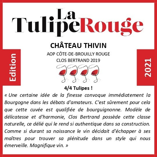 La Tulipe Rouge 2021 - 2021/10